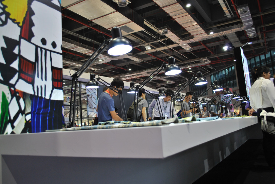 2015 中国国际纺织面料展展览设计-0