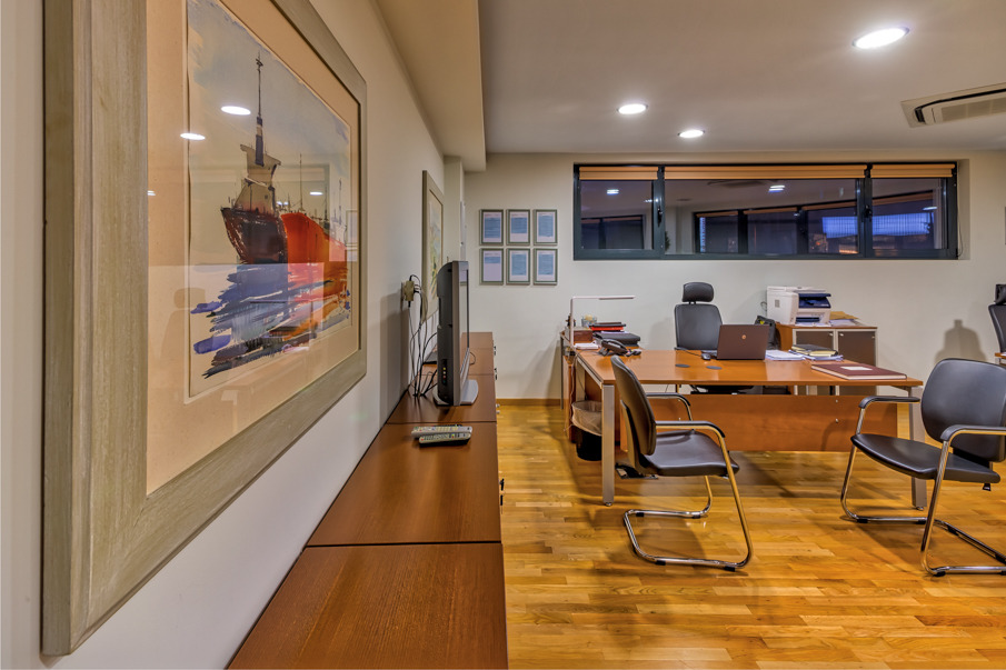 希腊雅典 CORAL SHIPPING 总部室内设计-20