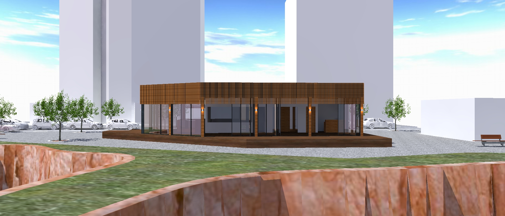 海滨公共空间重塑 | 餐厅室内设计-4