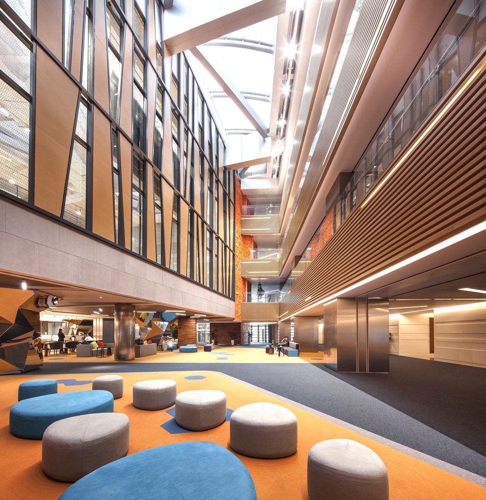 腾讯滨海大厦 办公空间丨B H Architects-14