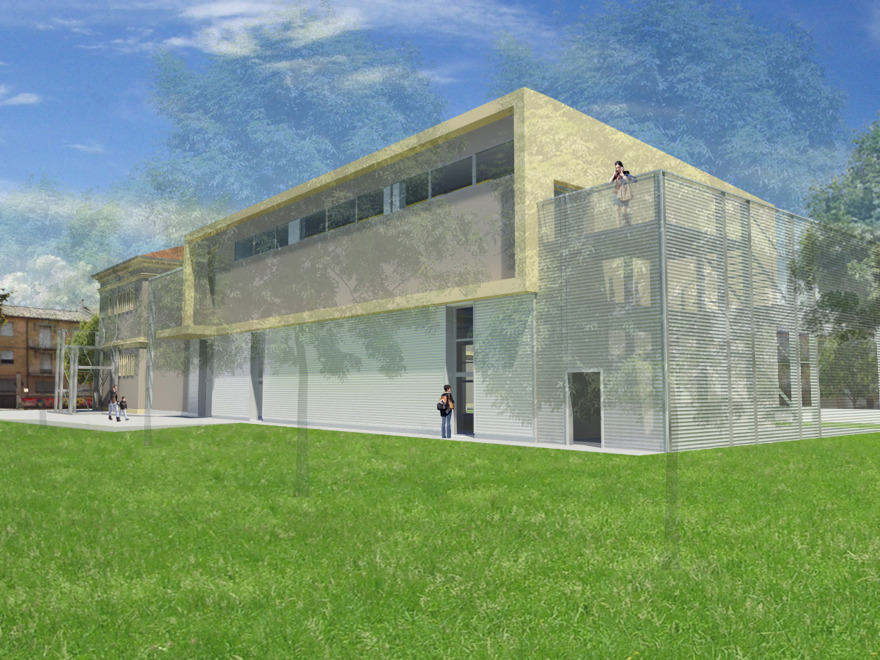 意大利 Foresti 小学扩建工程-15