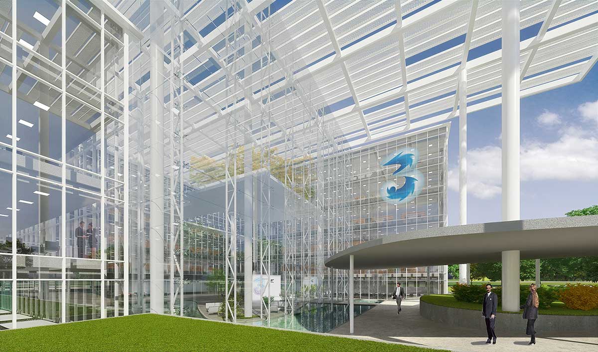 米兰 Mediolanum 办公楼设计方案-4