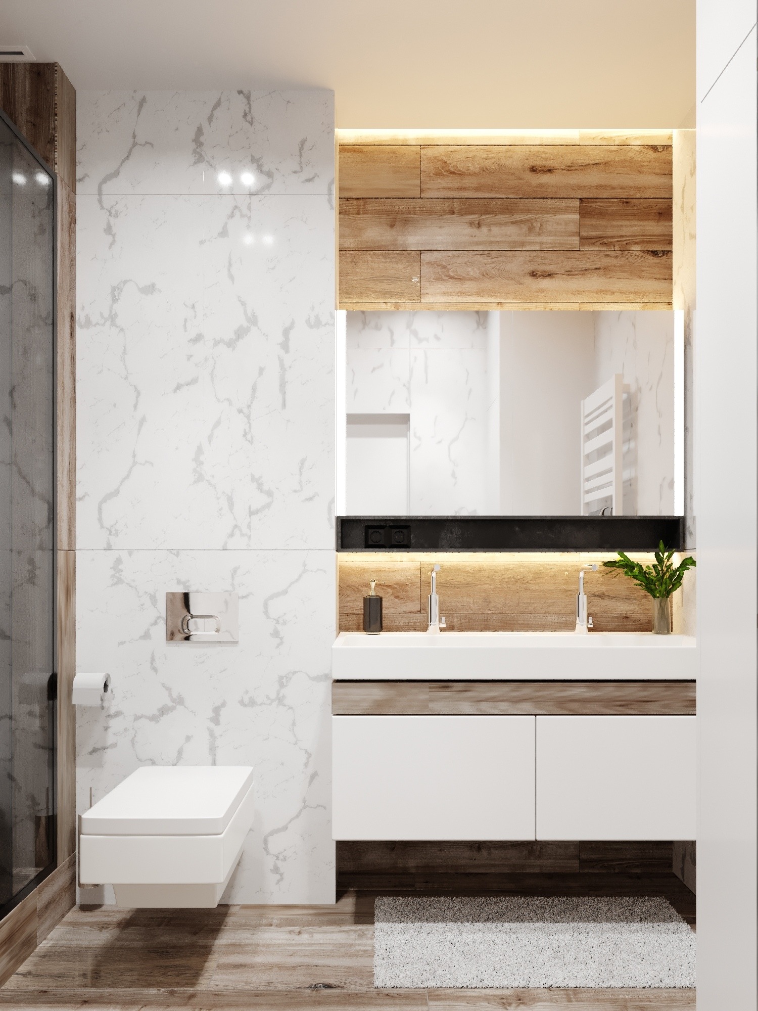 浪漫法式客厅，温馨和谐的家庭角落-28