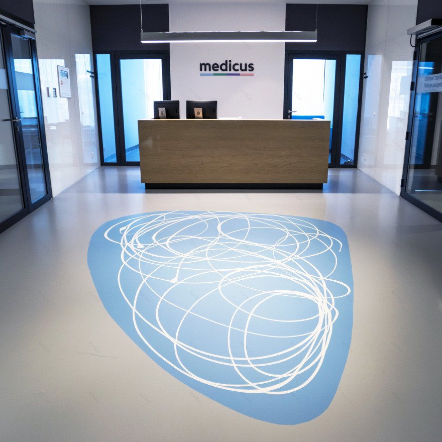 波兰 Medicus 诊所艺术地面设计-9