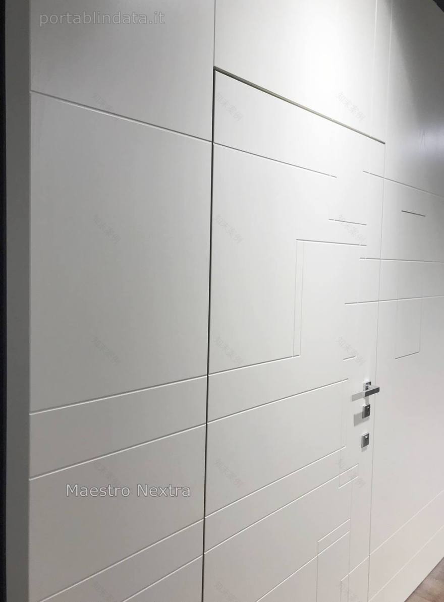 隐秘之门 | 现代木饰面墙壁的创意设计-5