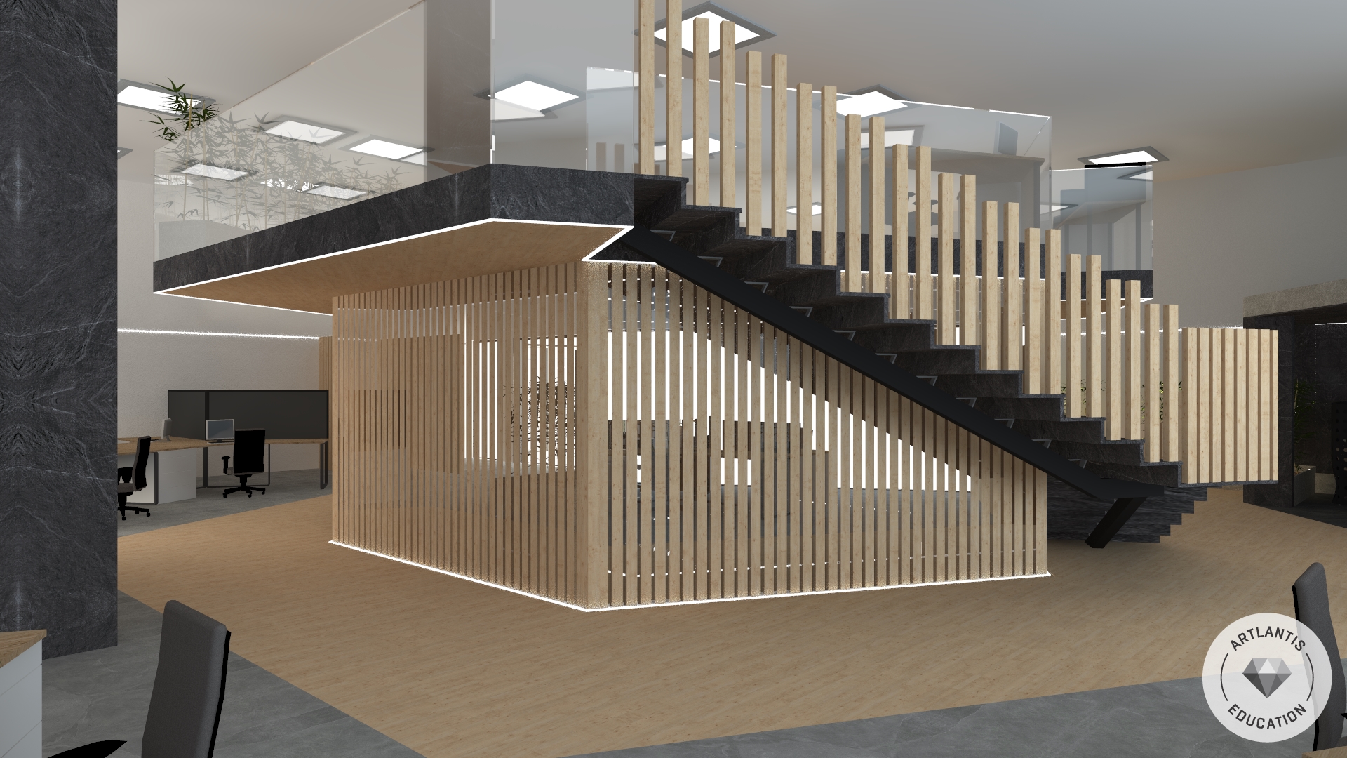 2019 年 Montura 公司企业总部室内设计案例研究-5