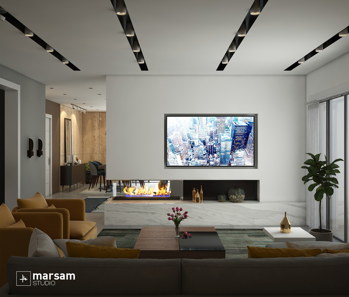 巴勒斯坦-- 加沙屋顶室内设计-2