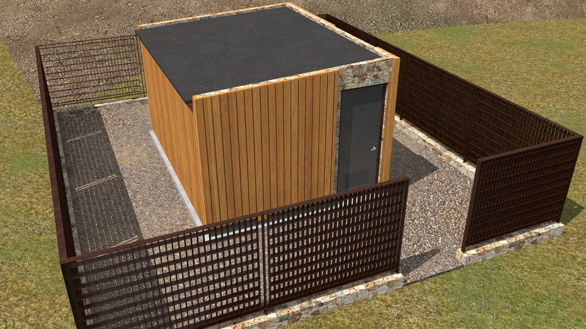 保护 Poggio dei Pini 大坝的景观规划-18