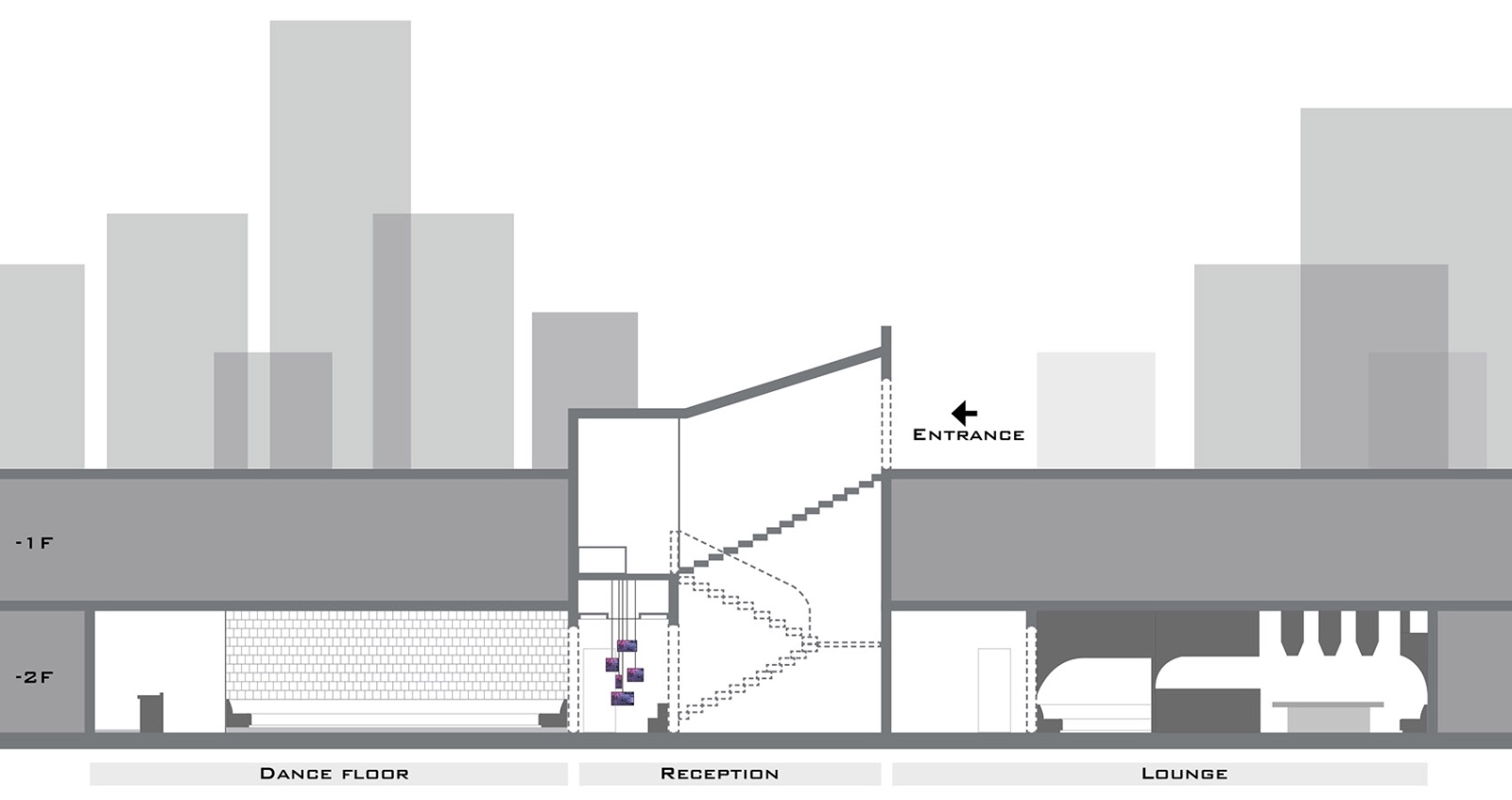 南京 61 号地下酒吧 | 镜面 LED 艺术空间-24