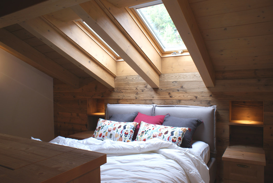 2018 年完成的阿尔卑斯山间别墅设计-15