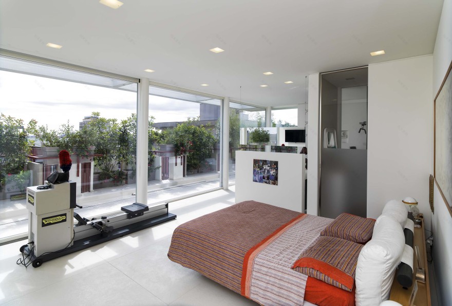 意式风情 Padova 顶层公寓的 360°全景视野-23