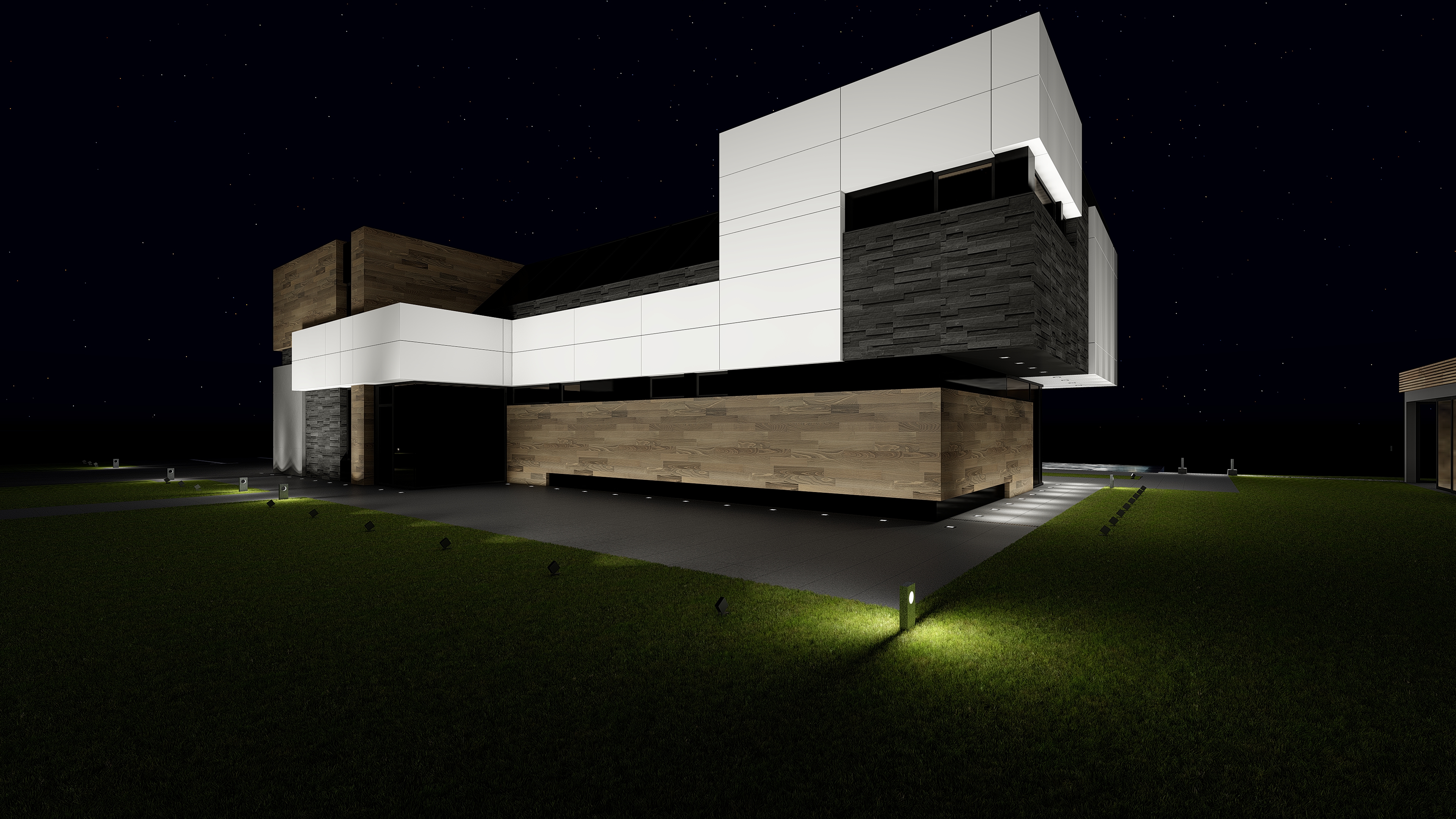 2018 年启动的摩尔多瓦郊区住宅设计-55