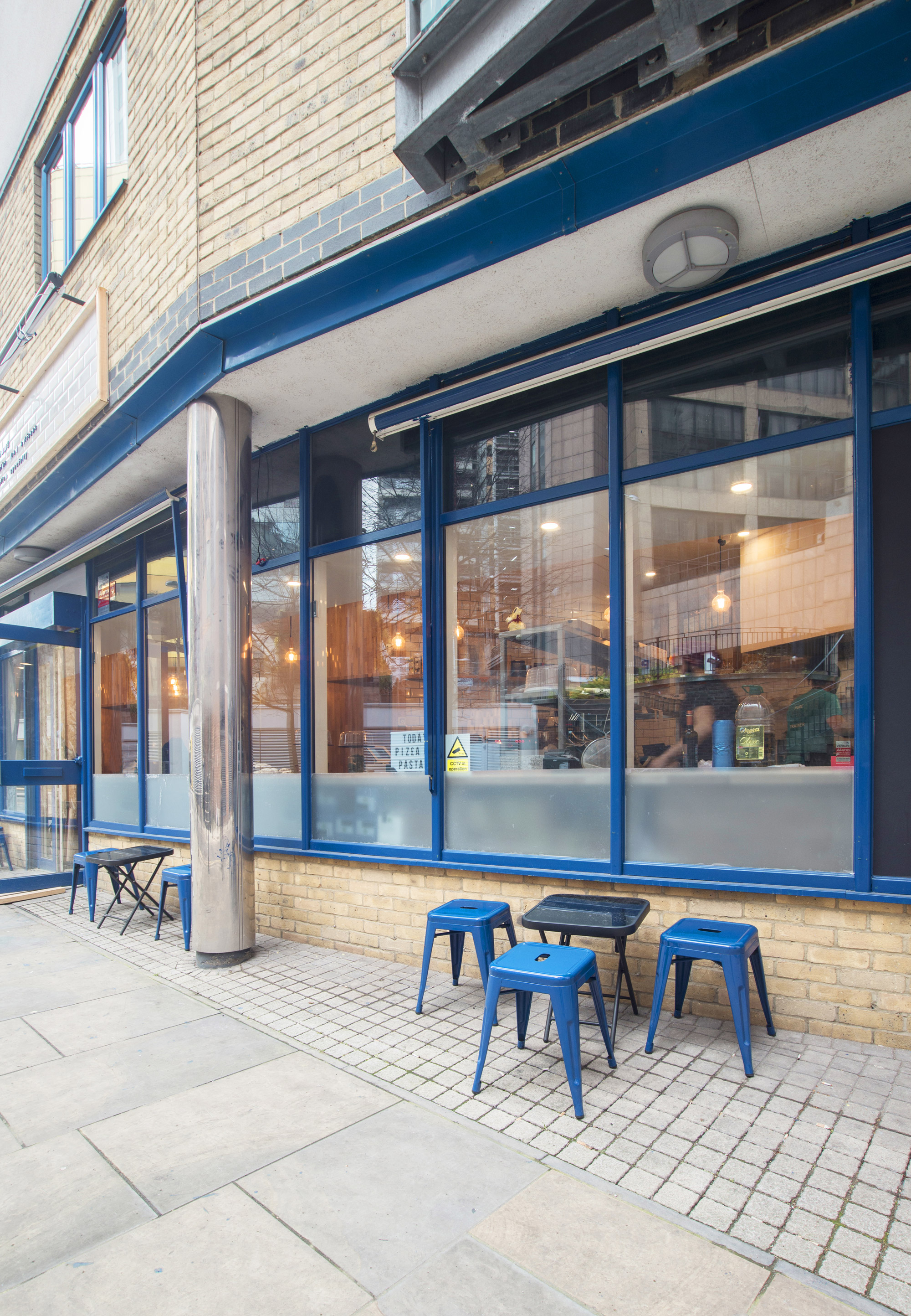 伦敦 Canary Wharf 区意大利风味餐厅设计-4