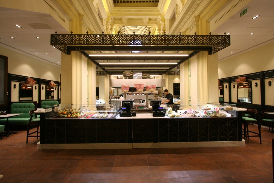 罗马的自由主义风格火车站咖啡馆——Hespresso-4