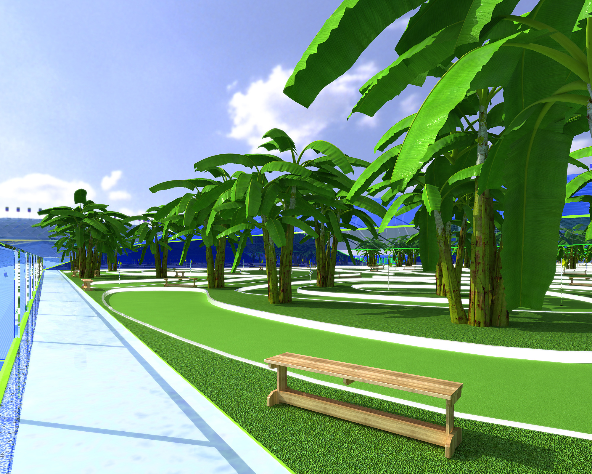 梦幻体育场度假村-66