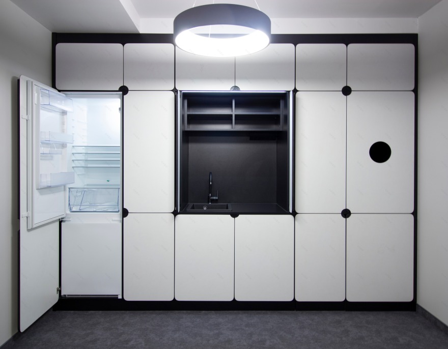 匈牙利 Sopron Basket 女子篮球队新更衣室设计-10