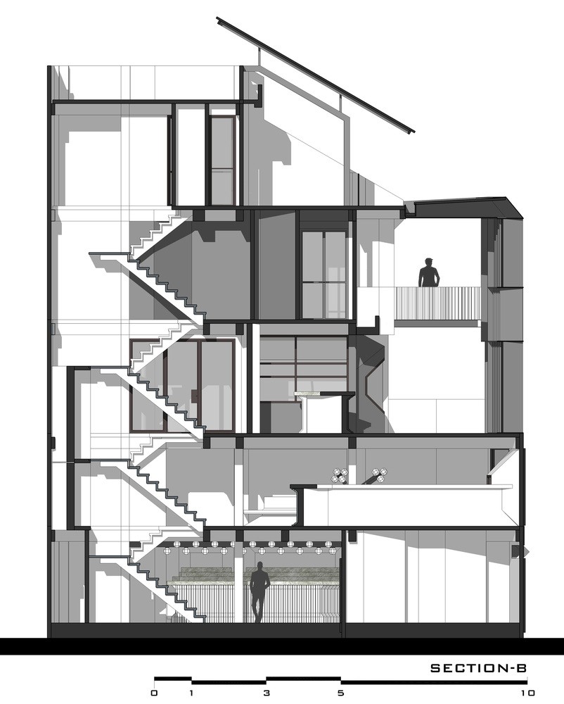 曼谷“过时”混凝土泰国餐厅,融入废弃背景的弹出式美食空间-38