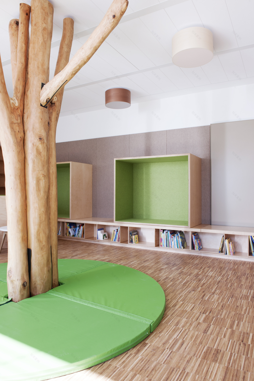 卢森堡“Ecole Schouweiler”小学及日托中心——功能齐全、节能环保的设计-29