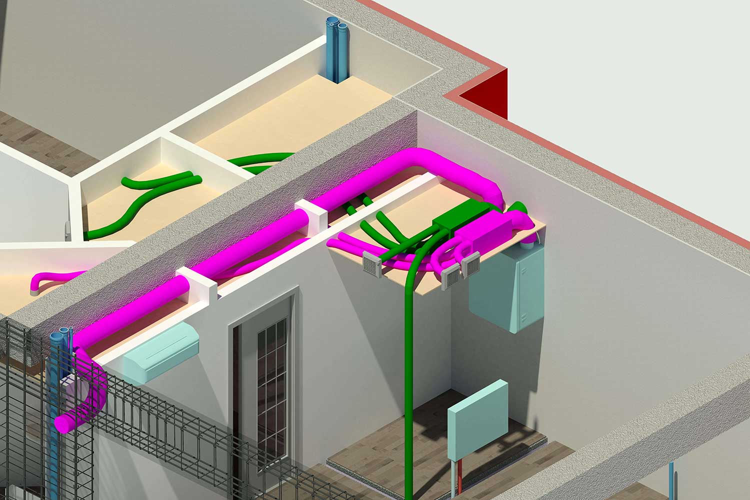 意大利六居室公寓设计-0
