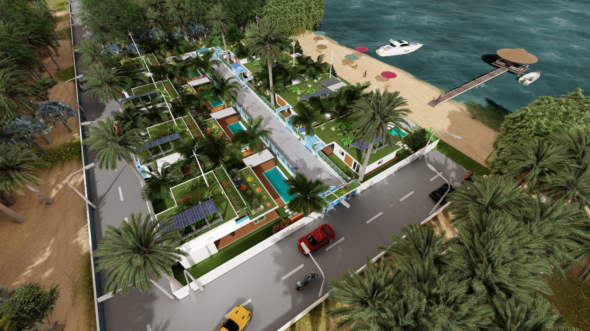 生态环保的法国 Bregbo 别墅区-4