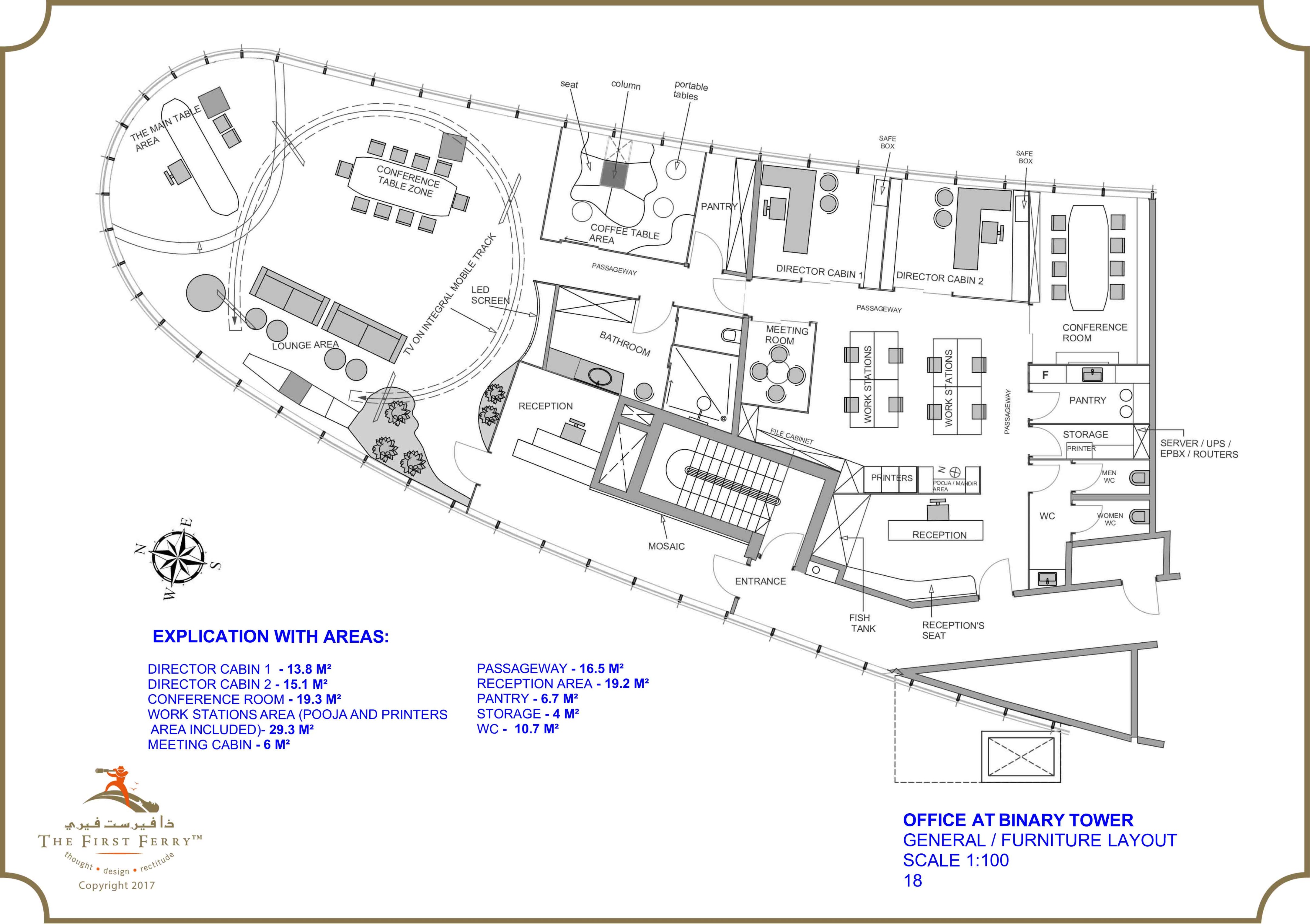 二进制塔 | 迪拜商务湾私人豪华办公空间-18