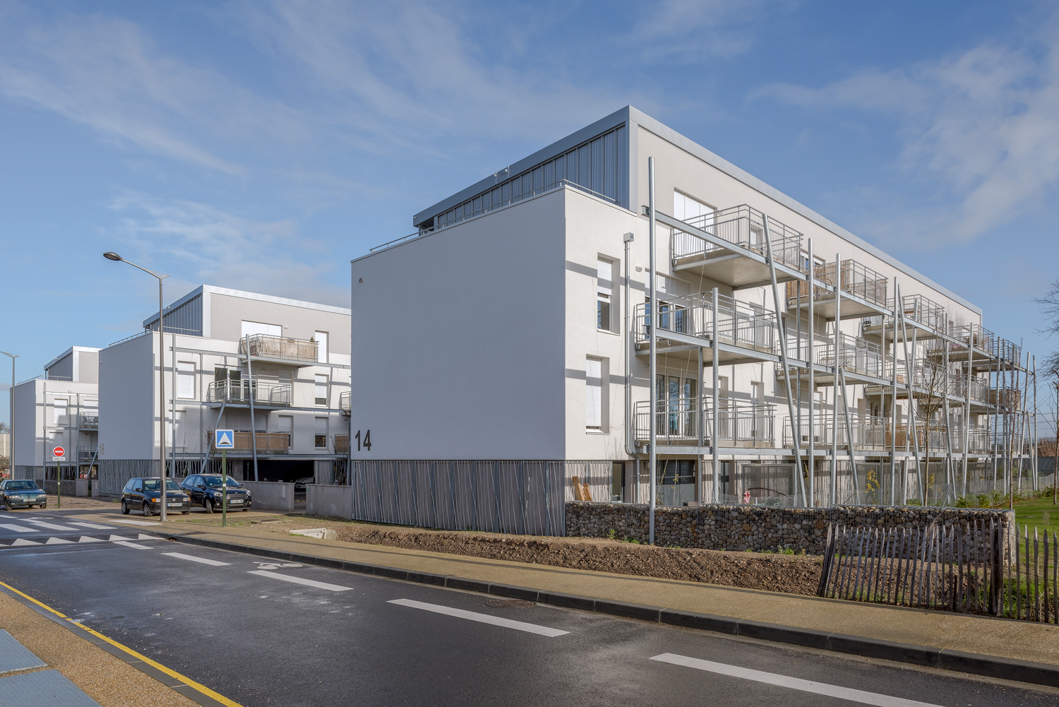 2018 年完工的 Les Erables 公寓设计展现独特魅力-13