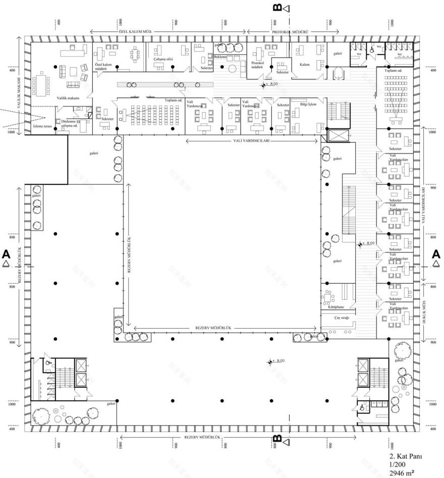 土耳其 ILLER BANK 公共建筑设计竞赛-12