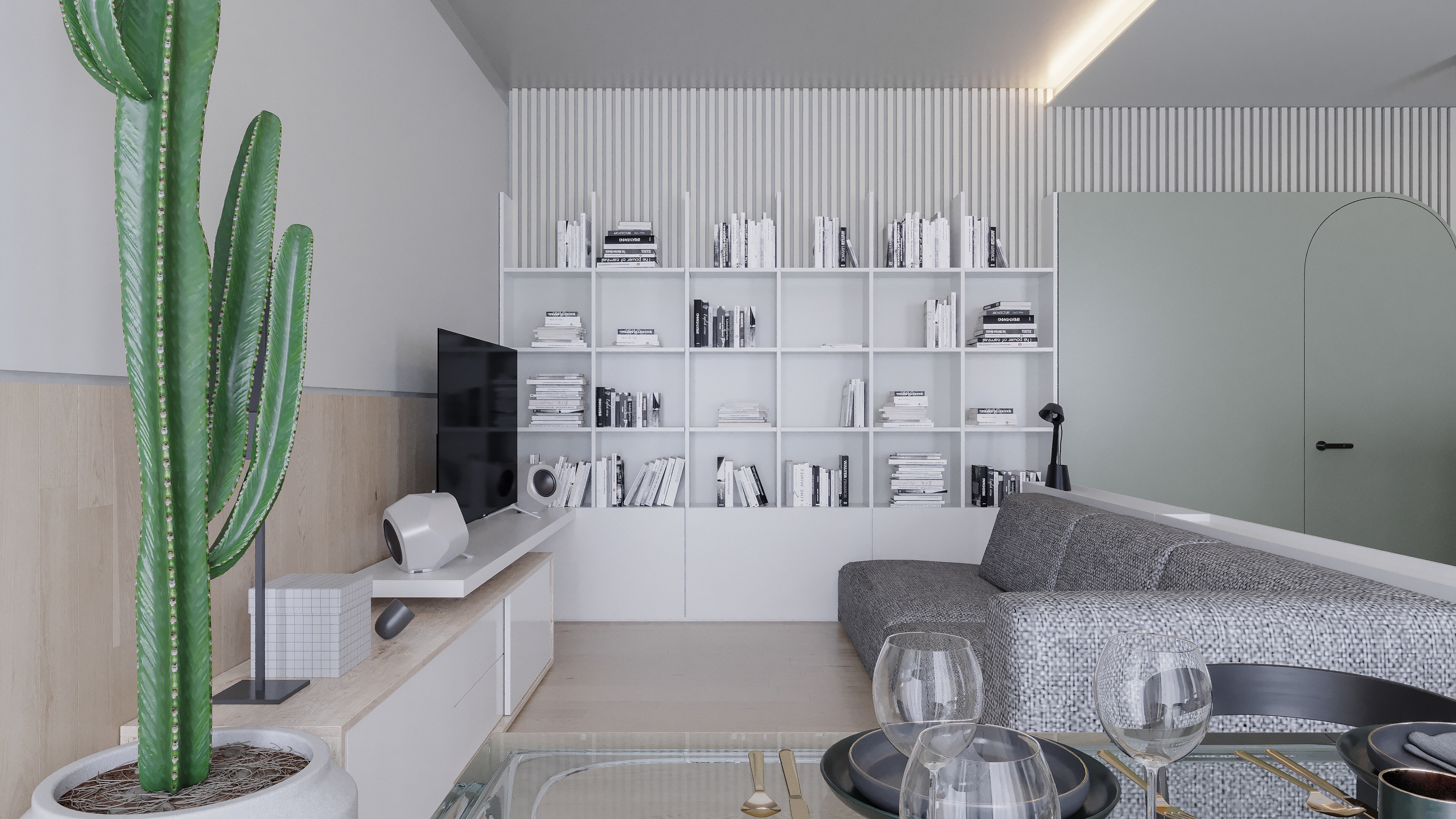 意大利湖畔公寓的现代翻新-4