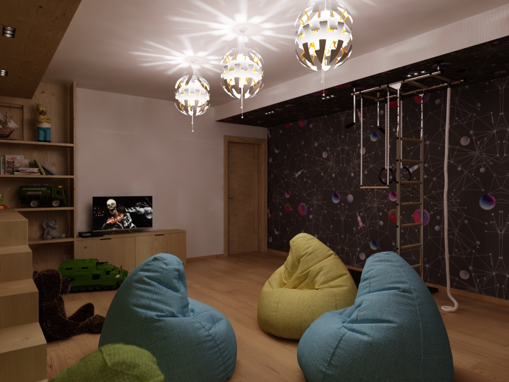 Visualization of a country house-25