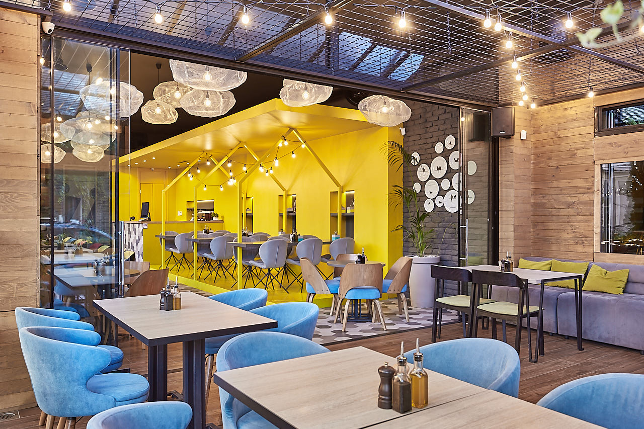 花园比萨餐厅 | 2017 年室内设计佳作-3