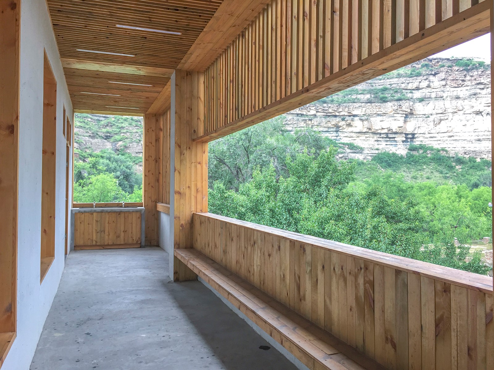 乡村希望小学的再生设计 · 泥河沟村开章小学改造-11