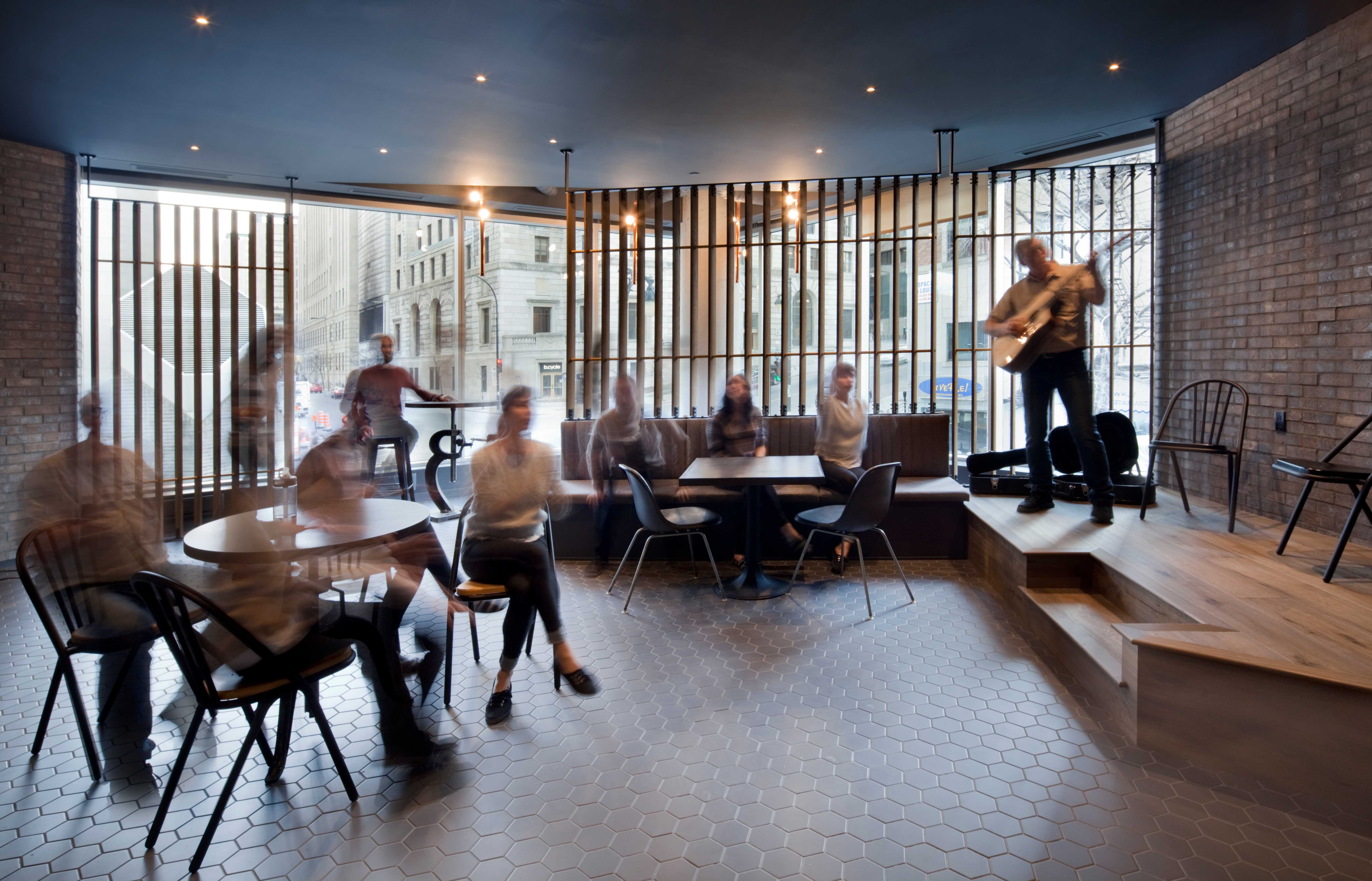 Shopify 蒙特利尔旗舰店，打造互动式景观办公空间-7