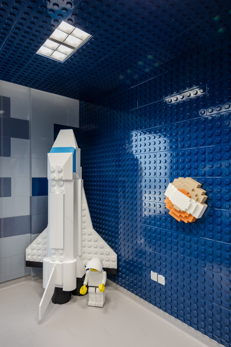 乐高主题儿童牙科诊所,打造奇幻诊疗空间-45