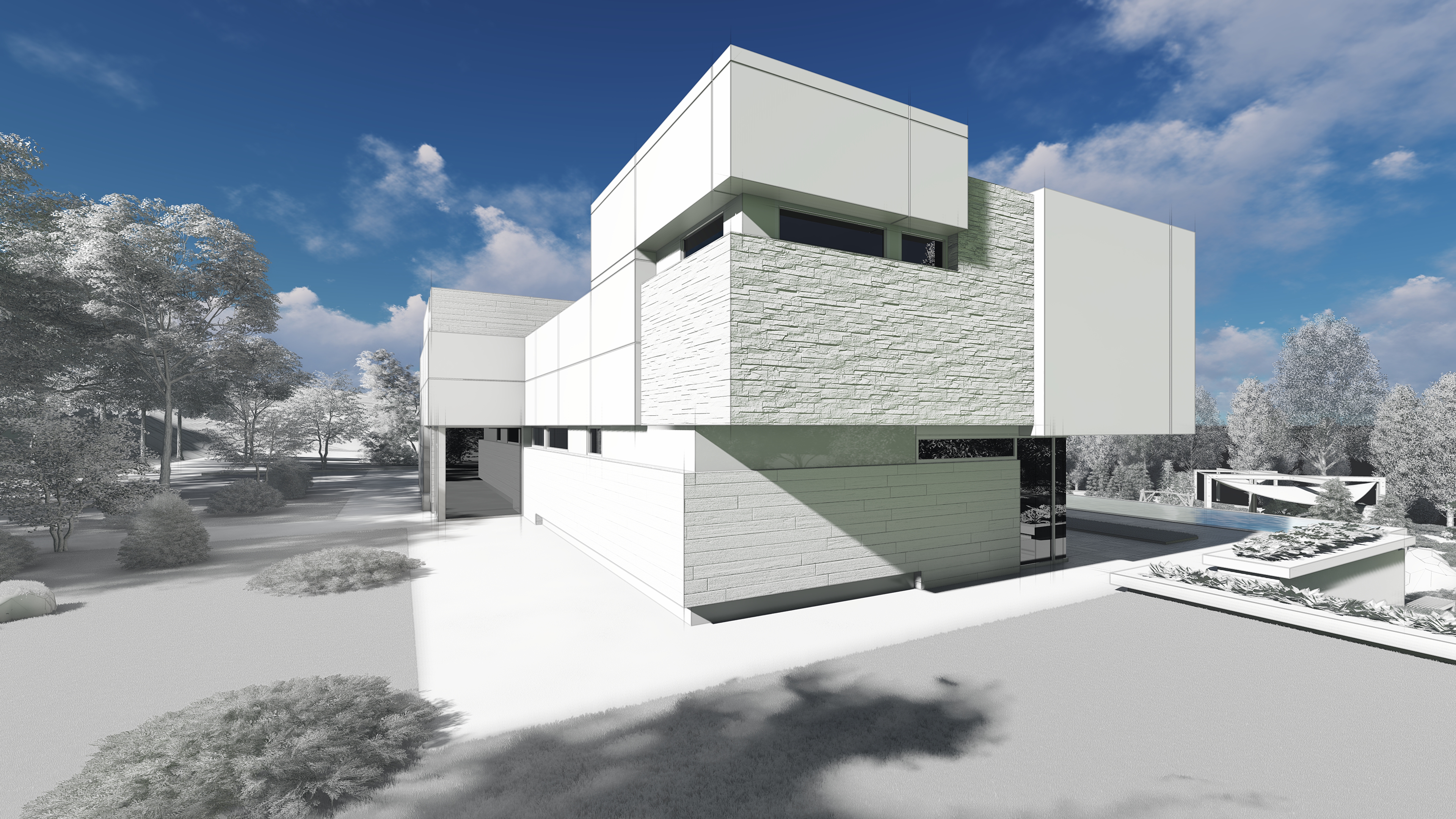 2018 年启动的摩尔多瓦郊区住宅设计-31