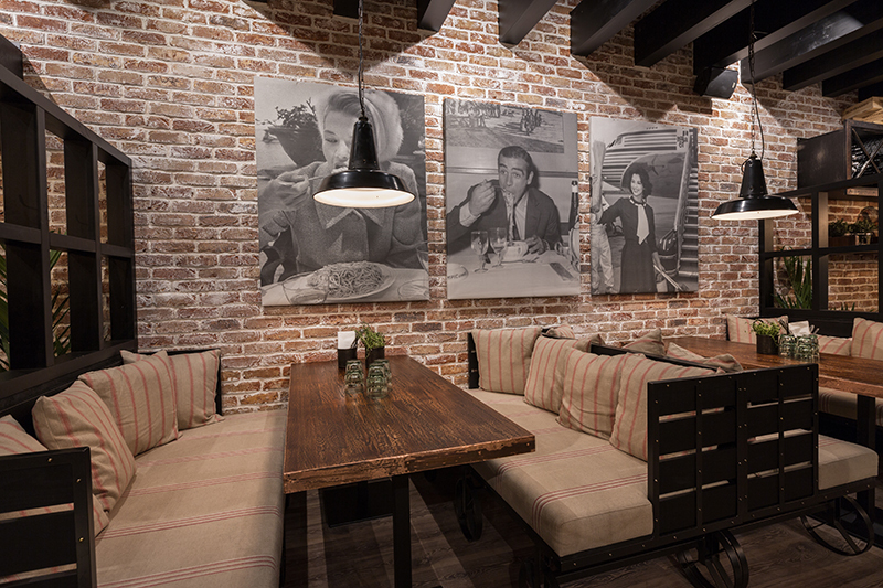 芬兰 Jumbo 购物中心的"Makaronitehdas"餐厅,工业风内饰引人入胜-13