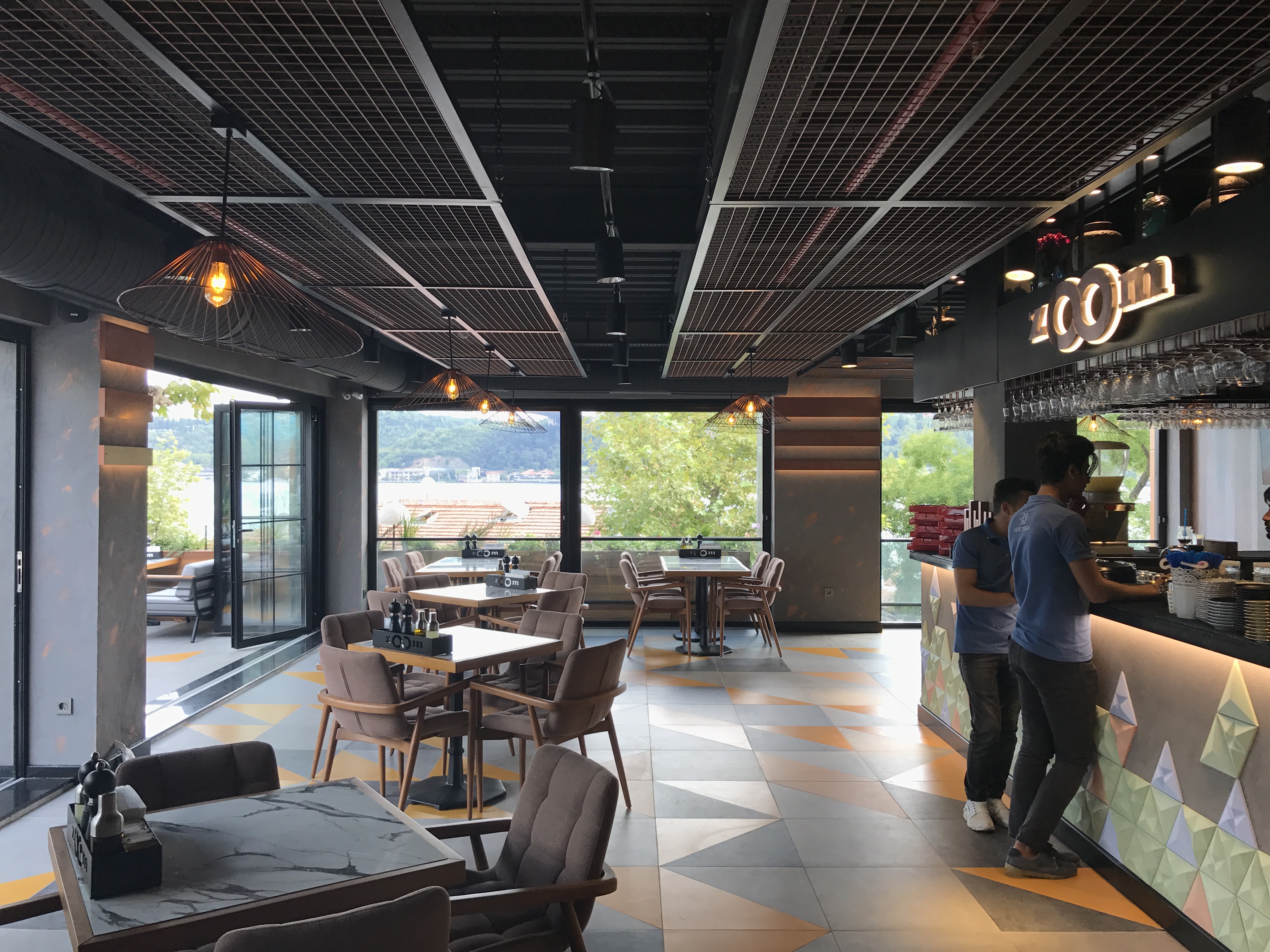 2017 年完成的 ZOOM 咖啡餐厅室内设计案例-31