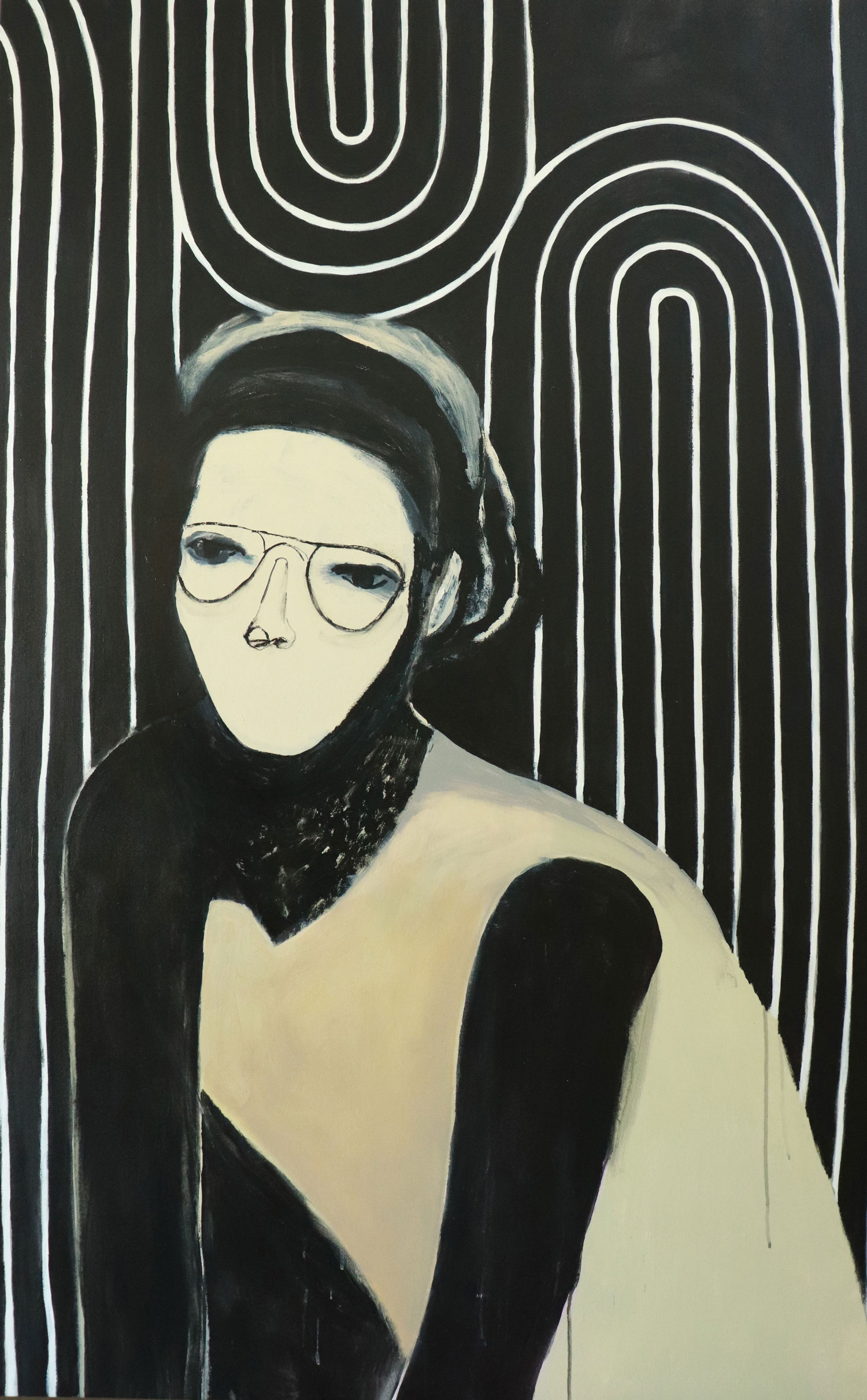 你所有的黄金 · Stacey Rees 的女性肖像展-11