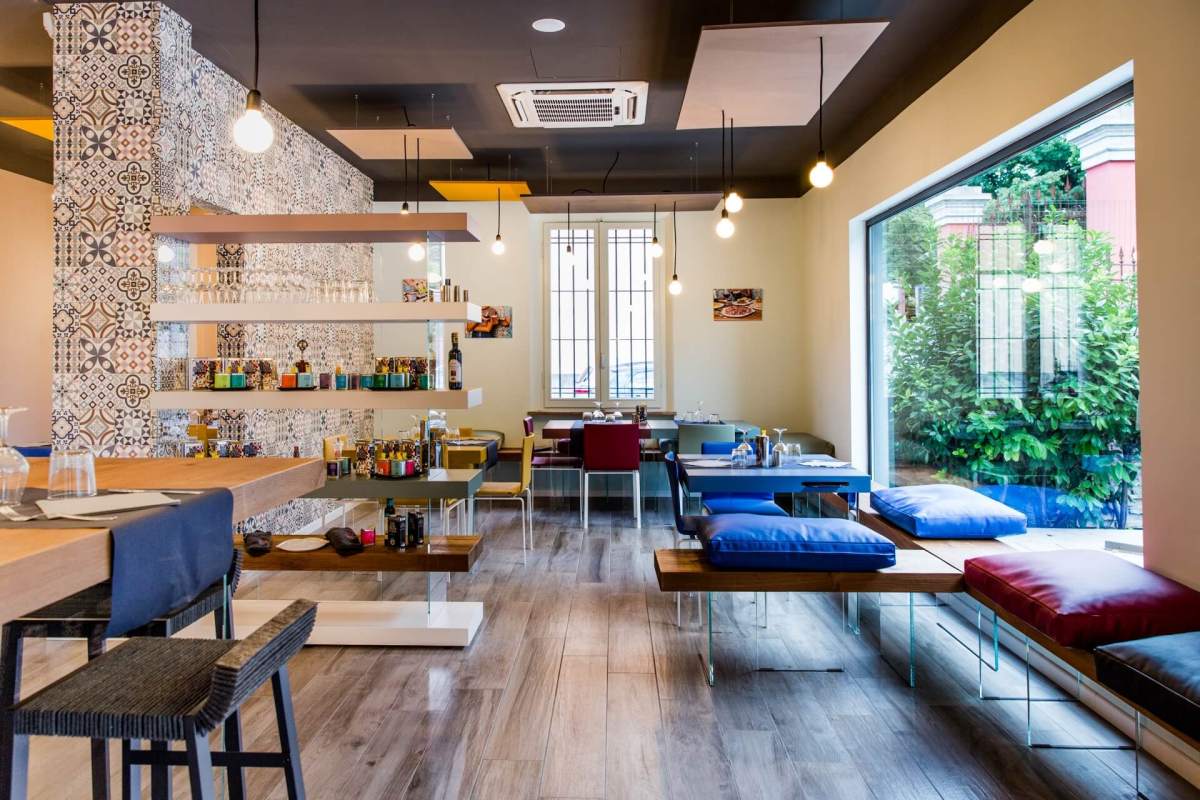 意式风华创享空间——"吻"餐厅设计-2