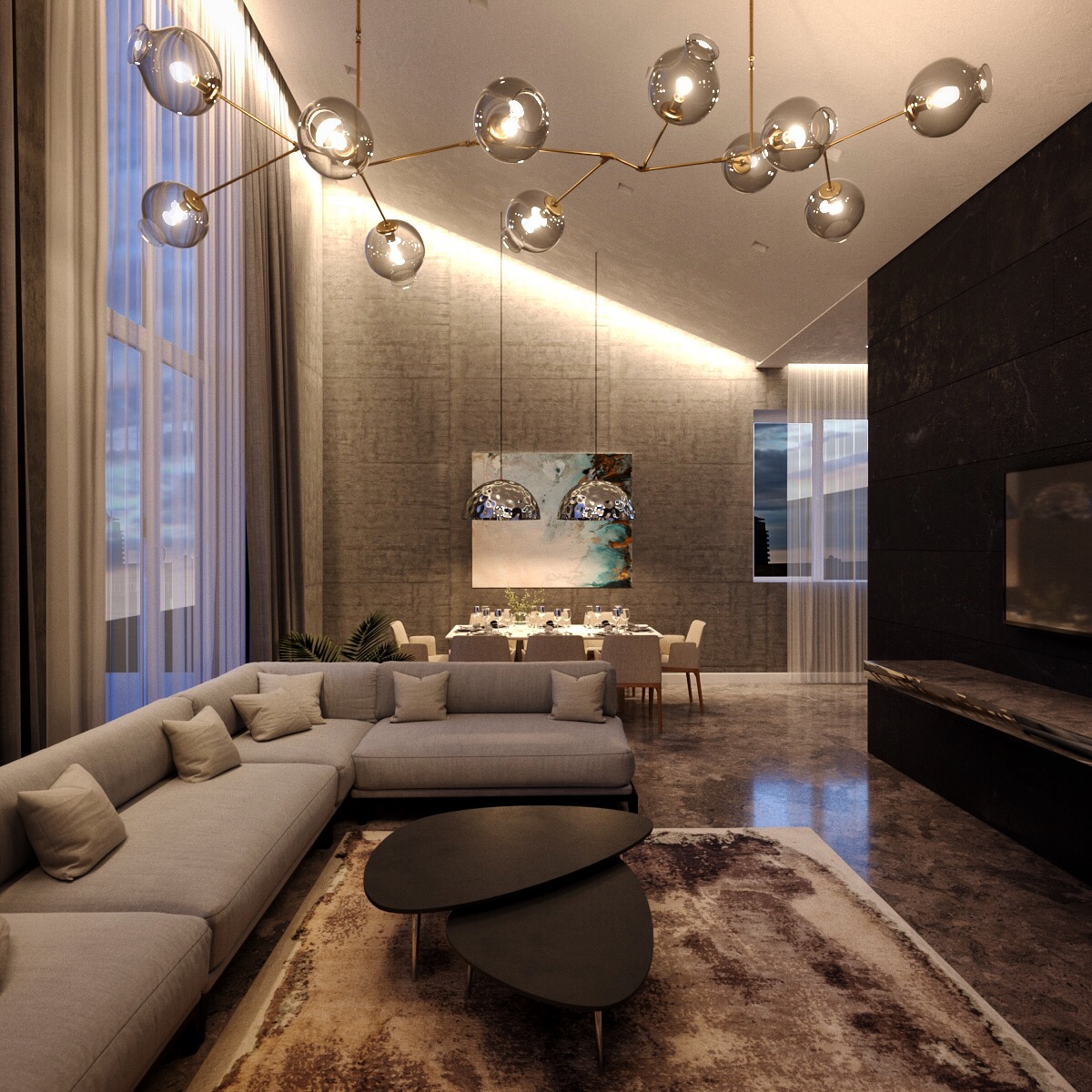 乌克兰极简私人住宅设计-25