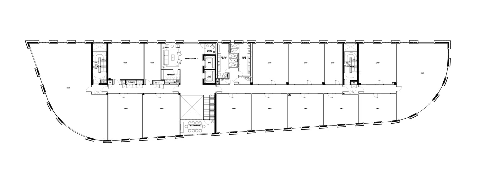 The Frames（砖,金属,玻璃的创意空间）-75