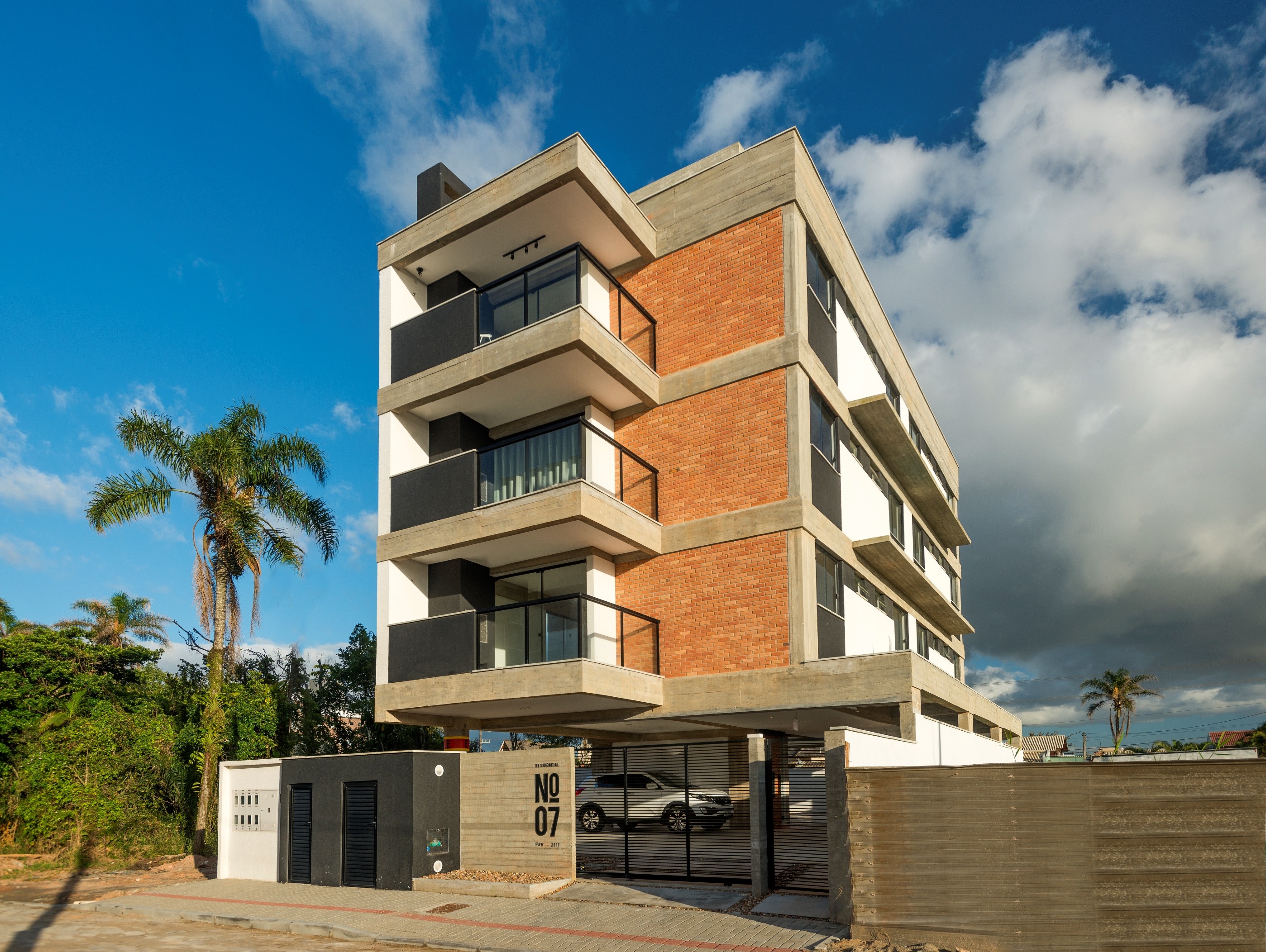 巴西 N 07 住宅大楼，简约现代的海景公寓-34