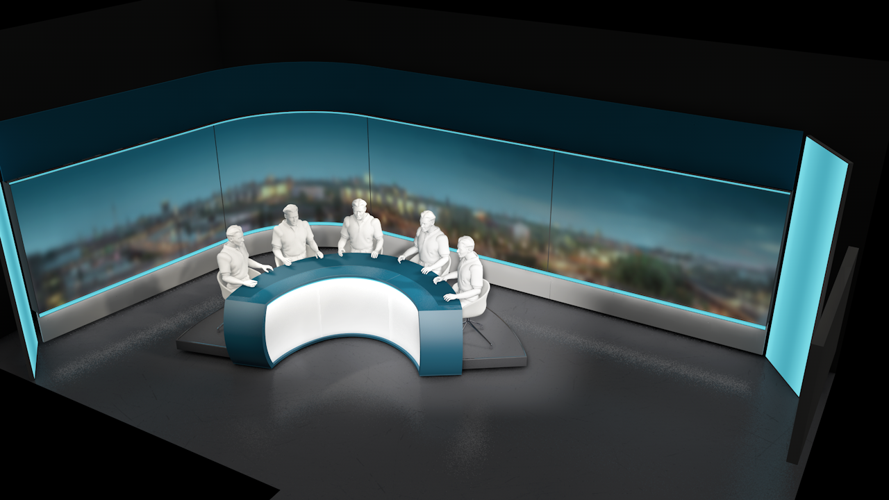 柏林 Phoeni· 多功能新闻演播室-1