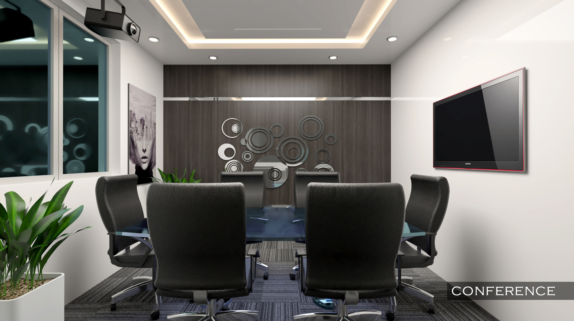 印度班加罗尔办公室空间设计与视觉化-4