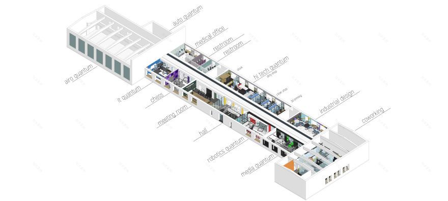 儿童科技公园"Quantion"室内设计-0