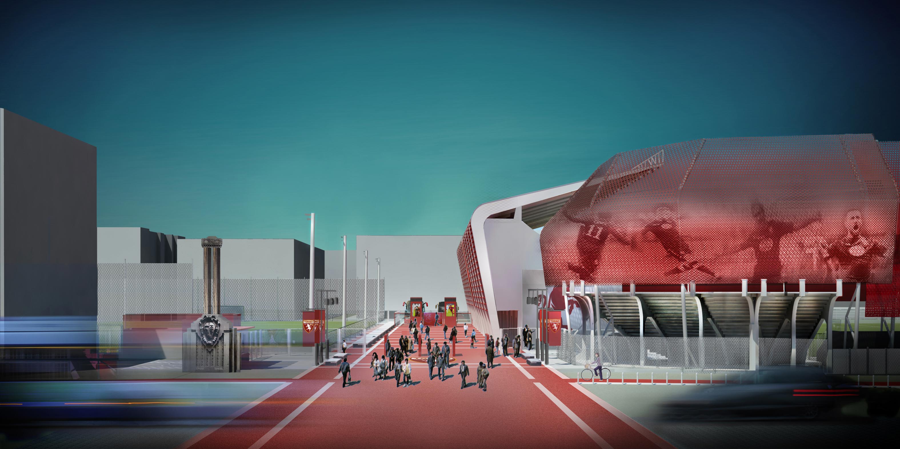 都灵新费拉德尔菲亚体育场（Nuovo Stadio Filadelfia,Torino）-11