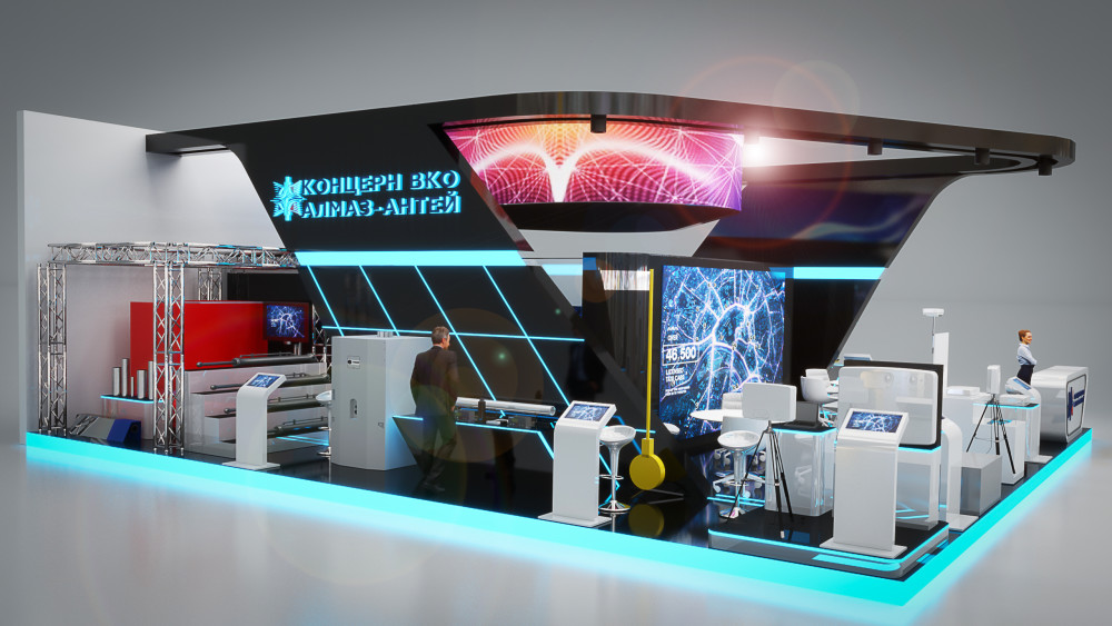 Exclusive Exhibition Stand for the Almaz-Antey-0