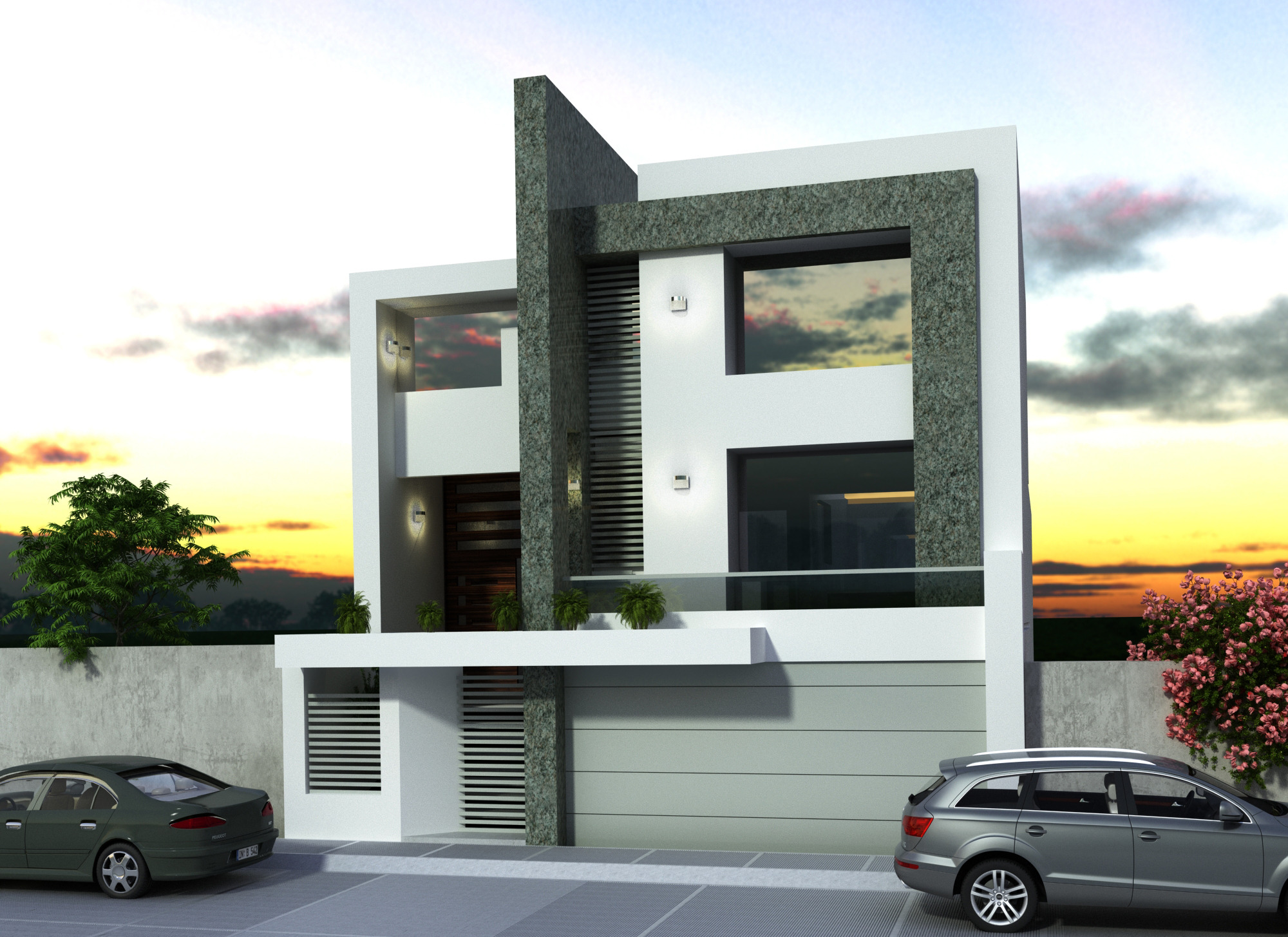 墨西哥风情独栋住宅设计-16