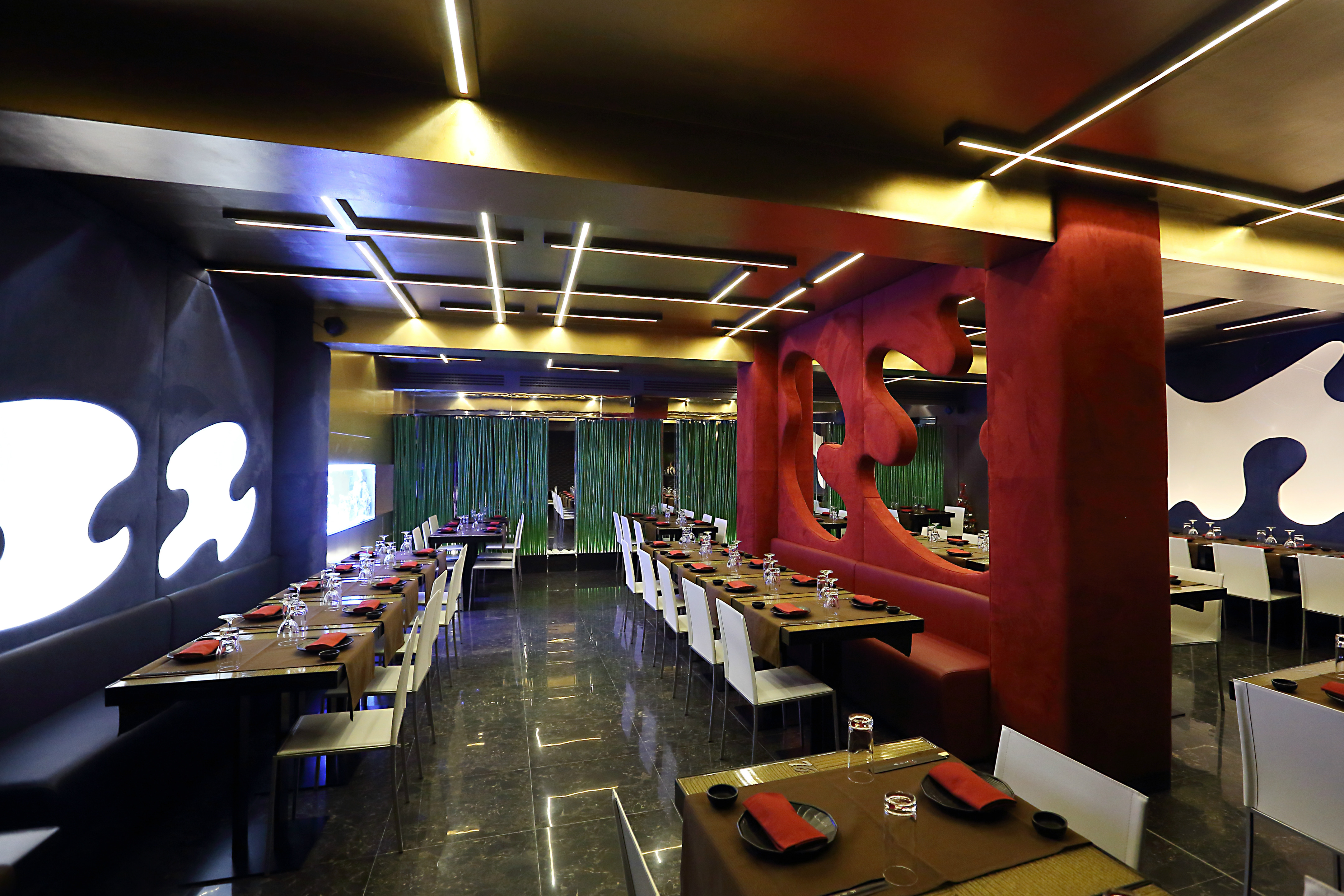 惊艳米兰的“KANJI LIGHT”融合餐厅-11