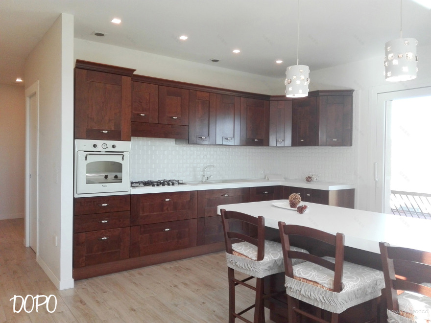 温馨开放式空间 | 意大利公寓客厅设计-45