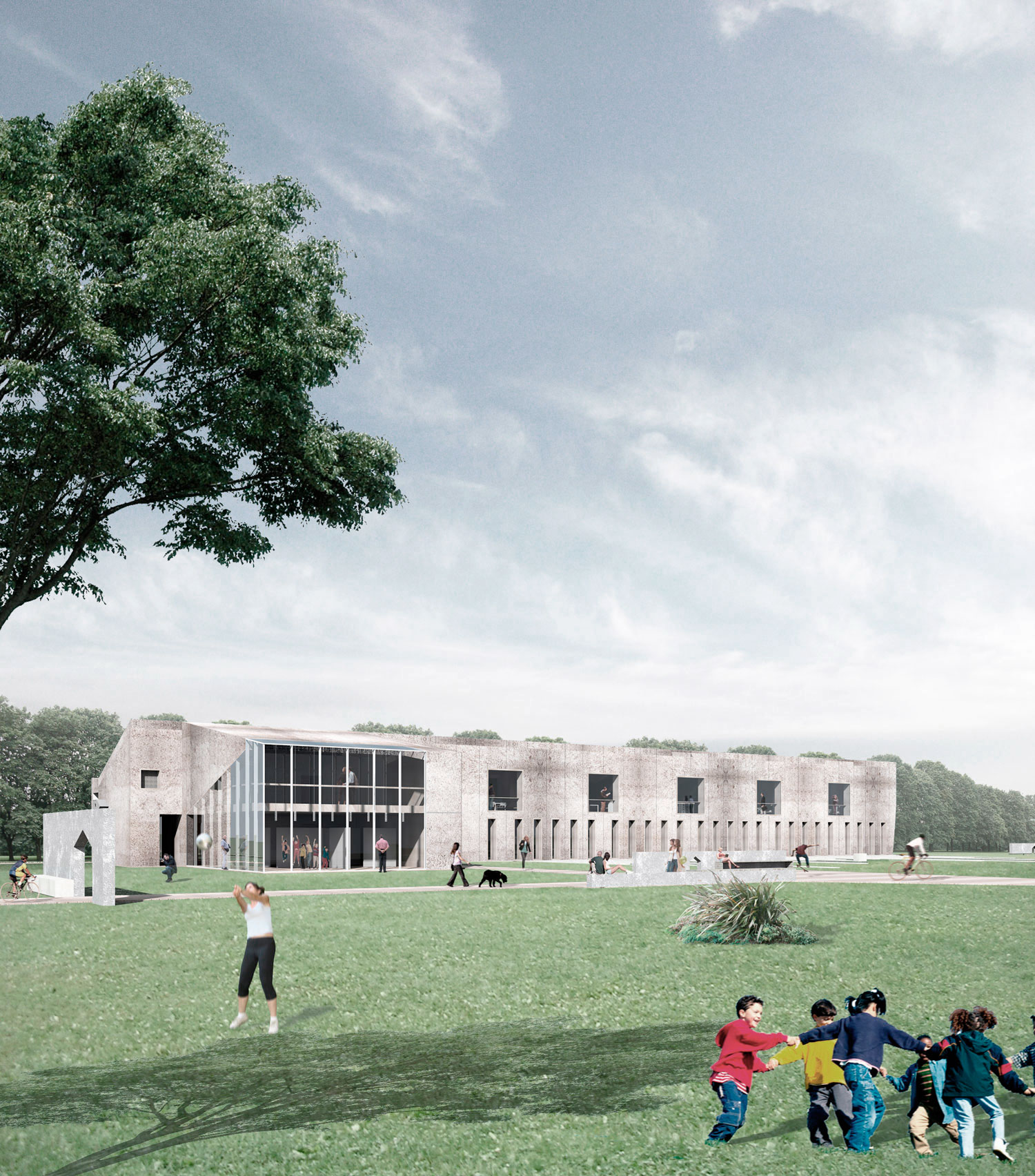 波洛尼亚“L 型”图书馆-3